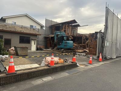 岡山市南区　解体工事